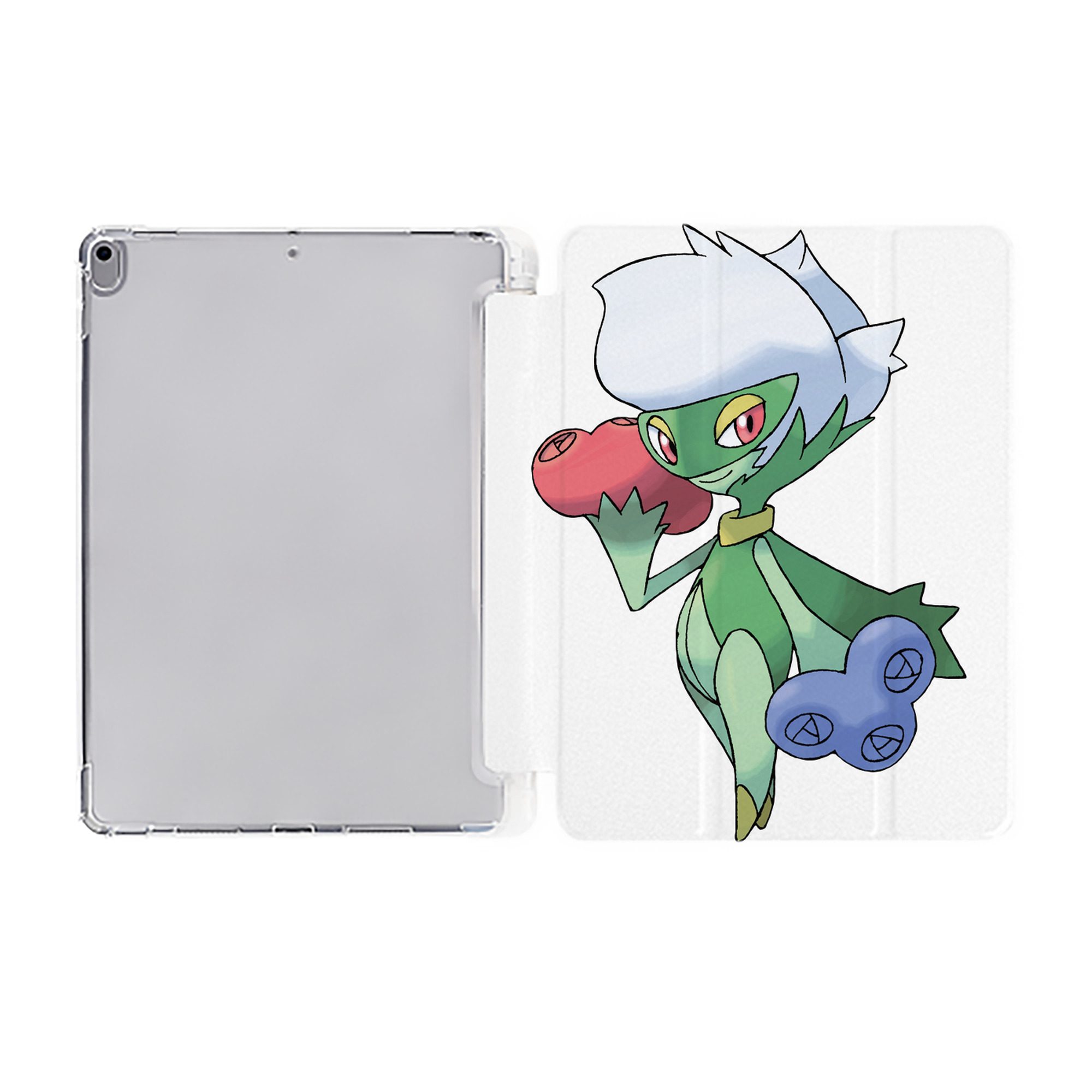 （画像用） ポケットモンスター Pokémon IPad ケース ペン収納付き 三つ折りスタンド PUレザー×シリコン 対応機種9.5/10.5/10.9インチ